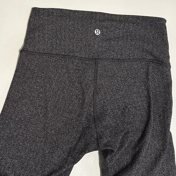 ⚡️CLEAR OUT SALE⚡️ lululemon Wunder Under Hi-Rise 7/8 Tight Herringbone - Picture 10 of 12